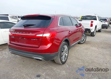 2016 Lincoln Mkx Reserve z USA, uszkodzony, nr VIN 2LMTJ6LP7GBL84566